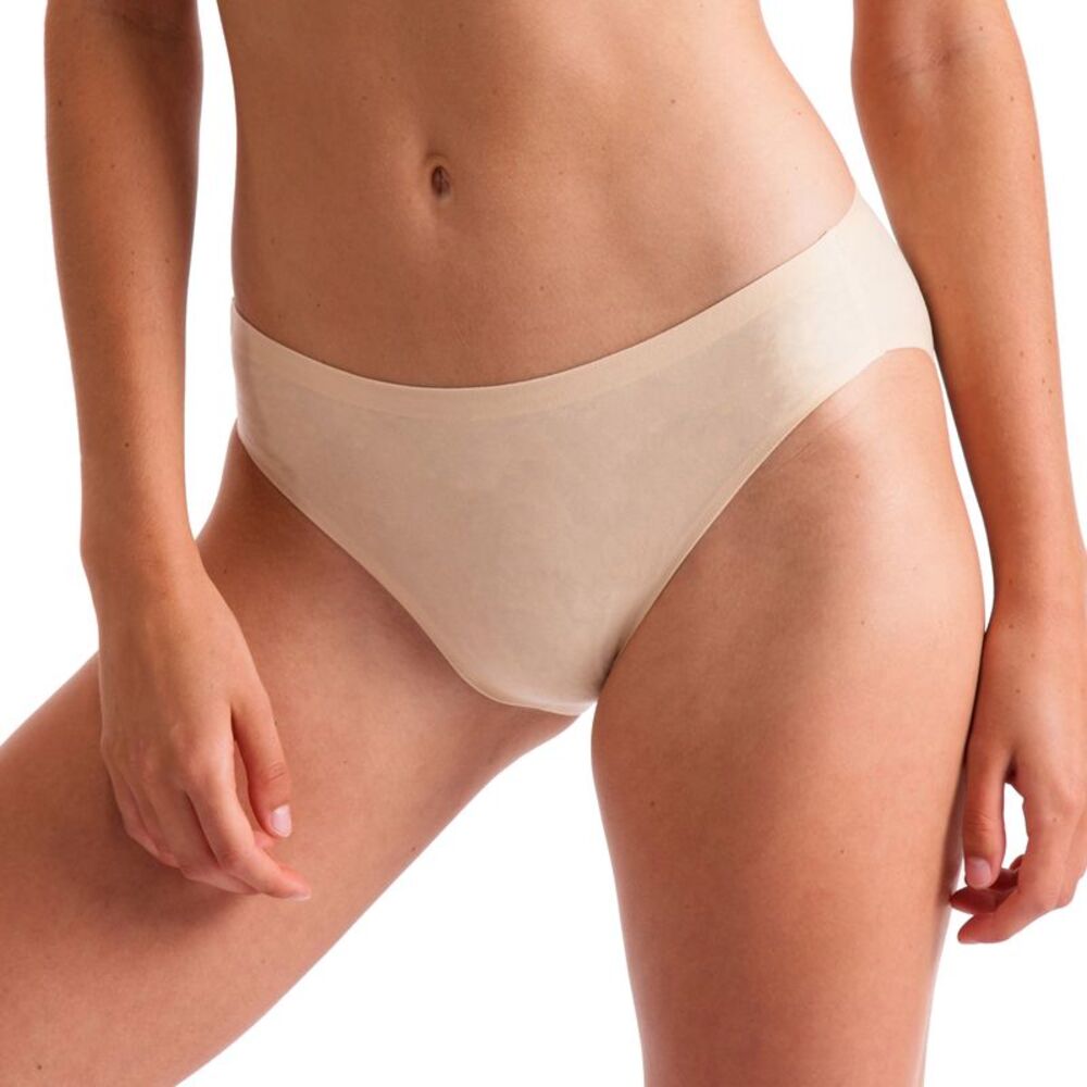 Silky Womens/Ladies Dance Invisible High Cut Brief / Nude